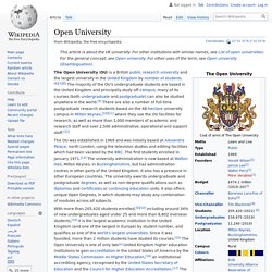 Open University - Wikipedia