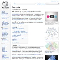 Open Data