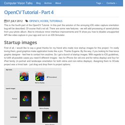 OpenCV Tutorial - Part 4 - Computer Vision Talks
