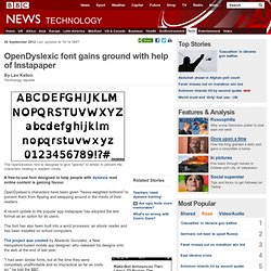 OpenDyslexic font gains ground with help of Instapaper