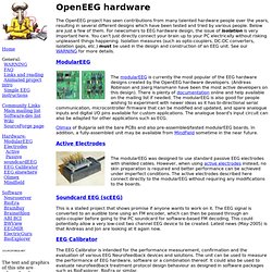 OpenEEG hardware