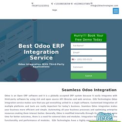 Best Odoo/ OpenERP API Integration Company