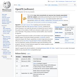 OpenFX (software) - Wikipedia
