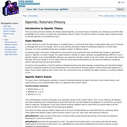 OpenGL:Tutorials:Theory