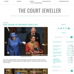 State Opening of Parliament Jewels 2017