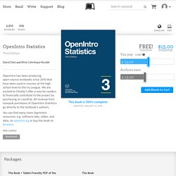 OpenIntro… by David Diez et al.