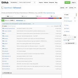 OpenKinect/libfreenect - GitHub