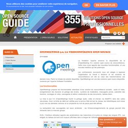 OpenMeetings 5.0, la visioconférence open source