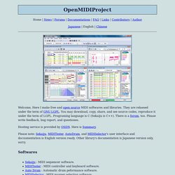 OpenMIDIProject
