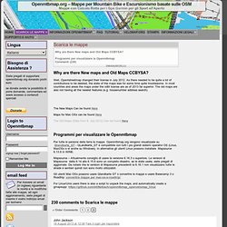 Scarica le mappe « Openmtbmap.org – Mappe per Mountain Bike e Escursionismo basate sulle OSM