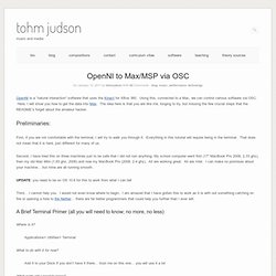 OpenNI to Max/MSP via OSC – tohm judson