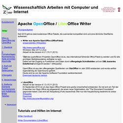 OpenOffice.org Writer - Überblick
