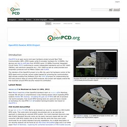 Passive RFID Project - OpenPCD