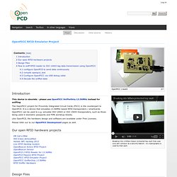 OpenPICC RFID Emulator Project - OpenPCD