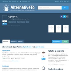 OpenPlot Alternatives and Similar Software