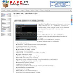 OpenShot Video Editor Portable 2.4.1