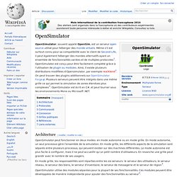 OpenSimulator