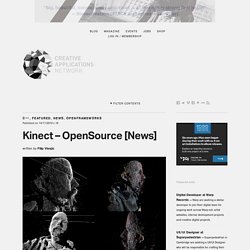 Kinect - OpenSource [News] - amazing work created within a few days.. #of