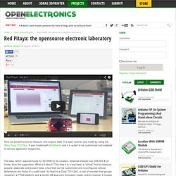 Red Pitaya: the opensource electronic laboratory