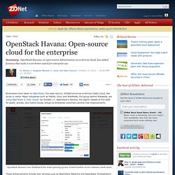 OpenStack Havana: Open-source cloud for the enterprise