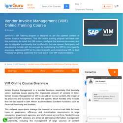 SAP OpenText VIM Training Online