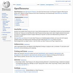 OpenThesaurus