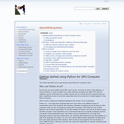 OpenVIDIA/python - OpenVIDIA