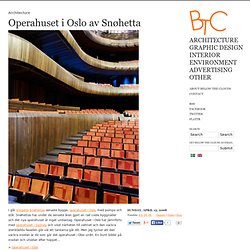 Operahuset i Oslo av Snøhetta