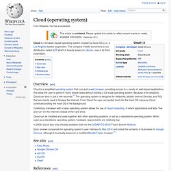 Cloud (operating system)