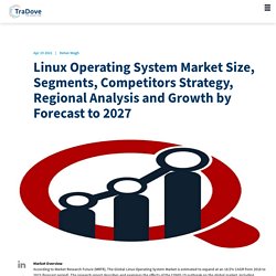 Linux Operating System Market Size, Segments, Competitors Strategy, Regional Analysis and Growth by Forecast to 2027