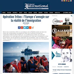 Opération Triton : l’Europe s’aveugle sur la réalité de l’immigration