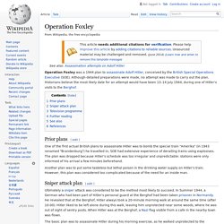 Operation Foxley