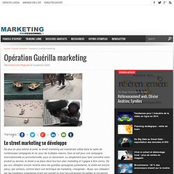 Opération Guérilla marketing