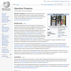 Operation Temperer - Masonic word, 'tempered wirh Wisdom'