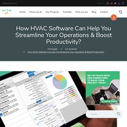 Boost Your Business Operations & Productivity with a HVAC Software