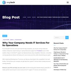 IT Services - Secondsiliconvally