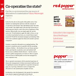 Co-operatise the state?