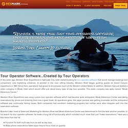 Tour Operator Software & Reservation System » RESMARK Systems