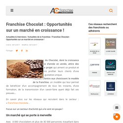 Franchise Chocolat : Opportunités sur un marché en croissance !