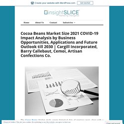 Cocoa Beans Market Size 2021 COVID-19 Impact Analysis by Business Opportunities, Applications and Future Outlook till 2030