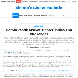 Hernia Repair Market: Opportunities And Challenges – Bishop's Cleeve Bulletin