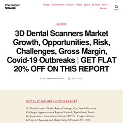 3D Dental Scanners Market Growth, Opportunities, Risk, Challenges, Gross Margin, Covid-19 Outbreaks