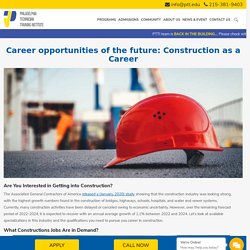 Career Opportunities in Construction Jobs