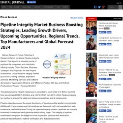 Pipeline Integrity Market Business Boosting Strategies, Leading Growth Drivers, Upcoming Opportunities, Regional Trends, Top Manufacturers and Global Forecast 2024