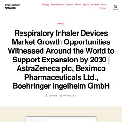 Respiratory Inhaler Devices Market Growth Opportunities Witnessed Around the World to Support Expansion by 2030