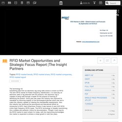 RFID Market Opportunities and Strategic Focus Report