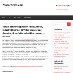 May 2021 Report on Global Virtual Networking Market Overview, Size, Share and Trends 2021-2027