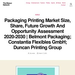 Packaging Printing Market Size, Share, Future Growth And Opportunity Assessment 2020-2030
