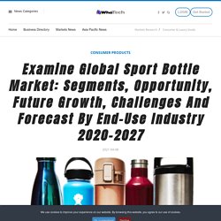 Examine Global Sport Bottle Market: Segments, Opportunity, Future Growth, Challenges And Forecast By End-Use Industry 2020-2027