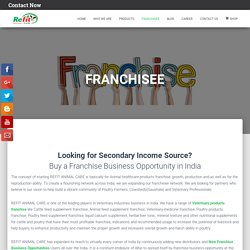 Buy a Franchise Business Opportunity in India